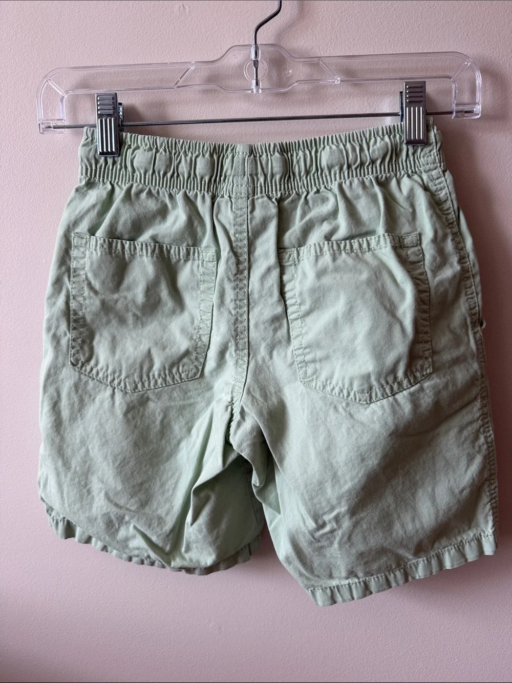 Bundle Cat & Jack Boy Shorts Drawstring Green and Red Size 8